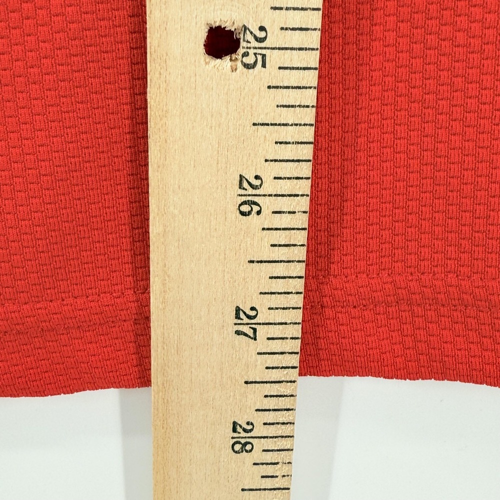 Spyder Shirt Mens Large Red Long Sleeve Performance Base Layer Athletic Pullover - Picture 4 of 8
